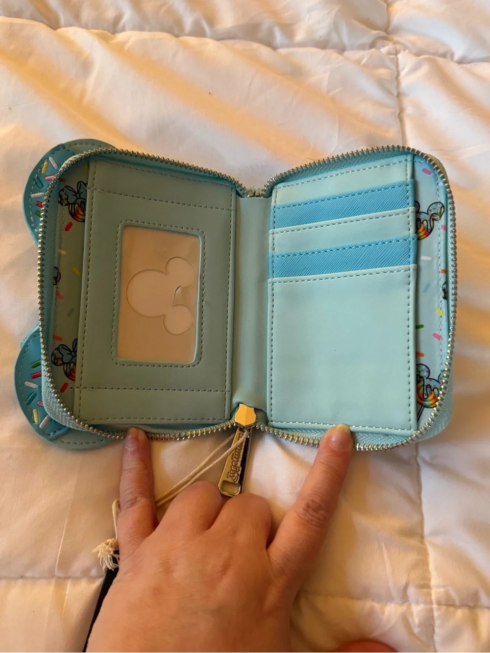 Loungefly Disney Minnie Mouse Lollipop Sprinkle Ears Wallet